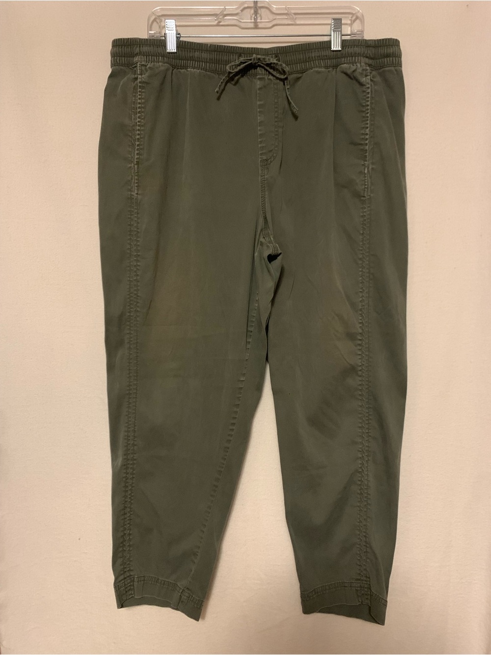 Lou & Grey by LOFT Olive Green Tapered Pants – Women’s XL